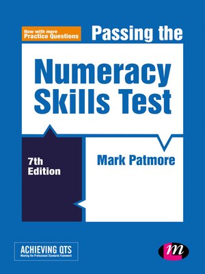 cover image of Passing the Numeracy Skills Test